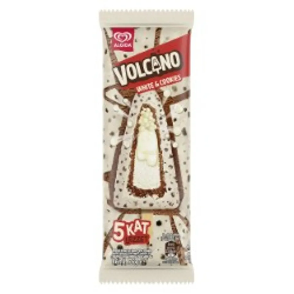 Algida Volcano White & Cookies 86 ml — Algida