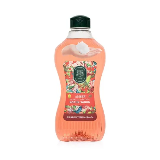 Amber Doğal Zeytinyağlı Köpük Sabun 1.5 lt — Eyüp Sabri Tuncer