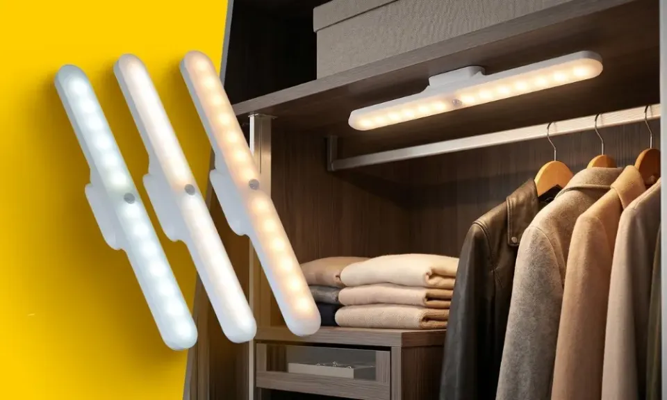 Şarjlı Mıknatıslı Hareket Sensörlü LED Lamba — Günsan Elektrik