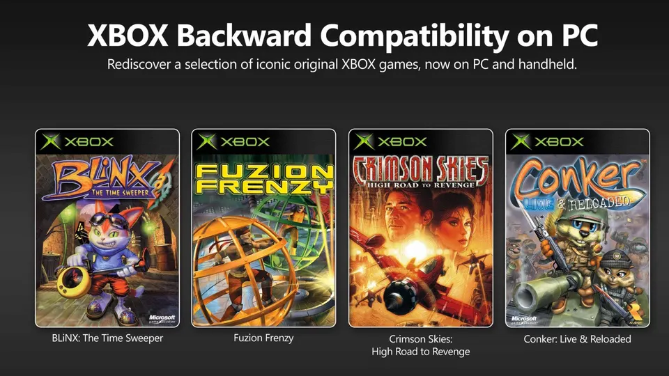 Xbox Backward Compatibility on PC — Microsoft