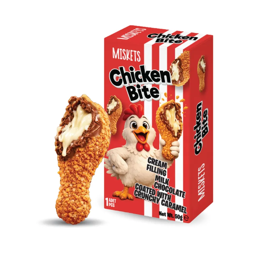 Miskets Tavuk Budu Şekilli Dolgulu Çikolata 50 g — Miskets